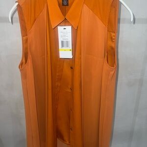 Kenneth Cole New York Orange Tank Top